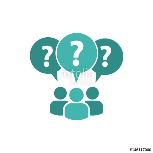 500x500 Pictogram Of Question Mark Faq Icon Information Exchange Theme