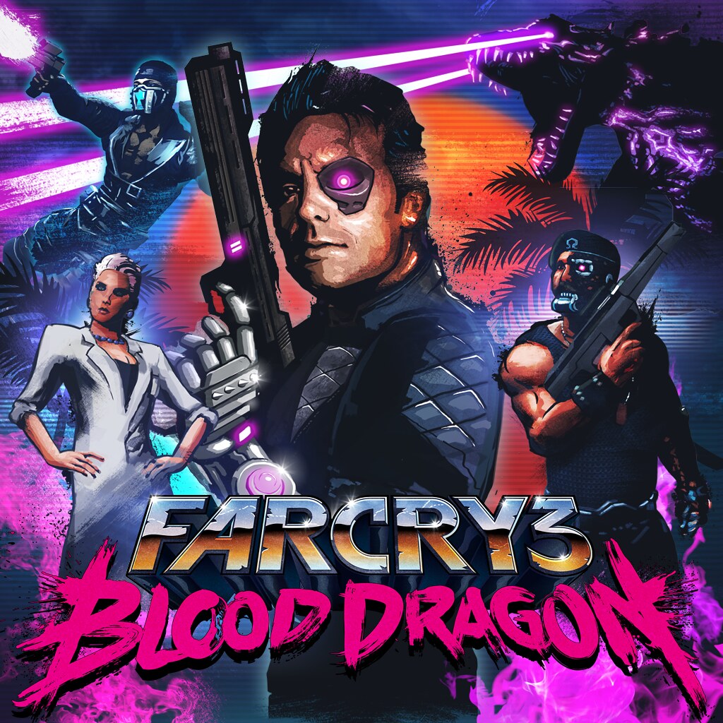 1024x1024 Lead Image Game Icon Far Cry Blood Dragon Explodes