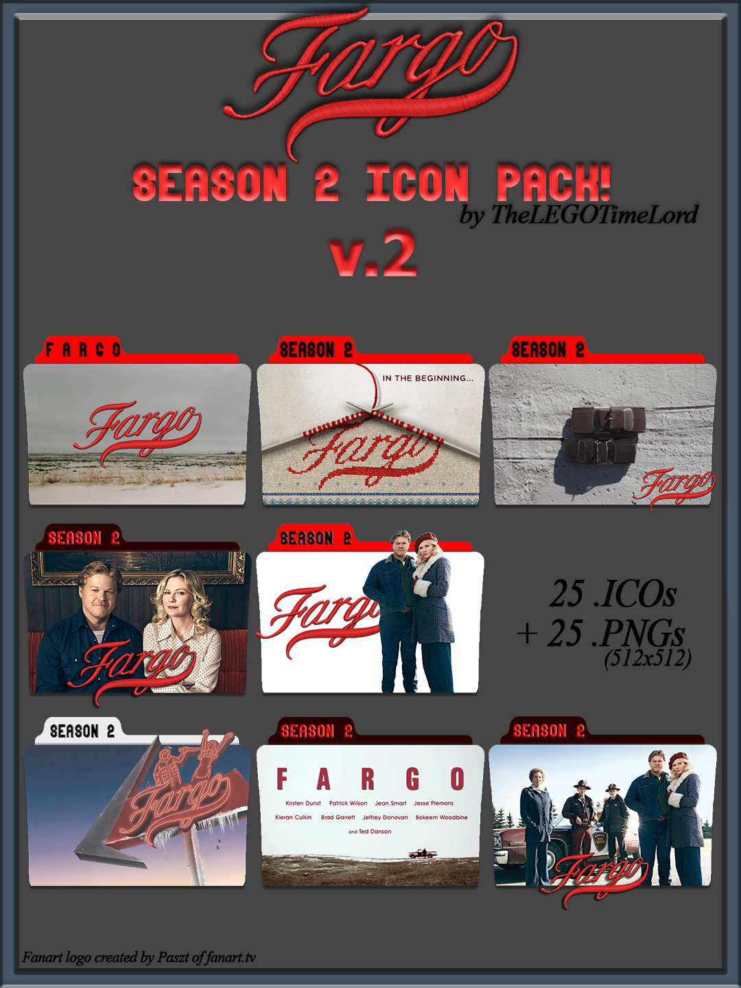 1080x1440 Fargo Season Icon Pack