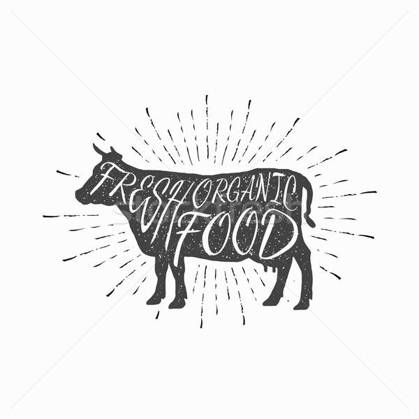 Cow Farm Animal Icon, Butchery Concept Isolated On White Vector 600x600 Cow Farm Animal Icon, Butchery Concept Isolated On White Vector