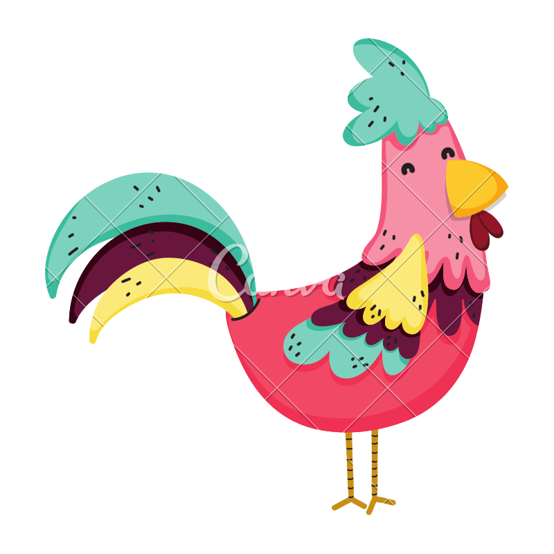 Cute Hen Farm Animal Icon 800x800 Cute Hen Farm Animal Icon