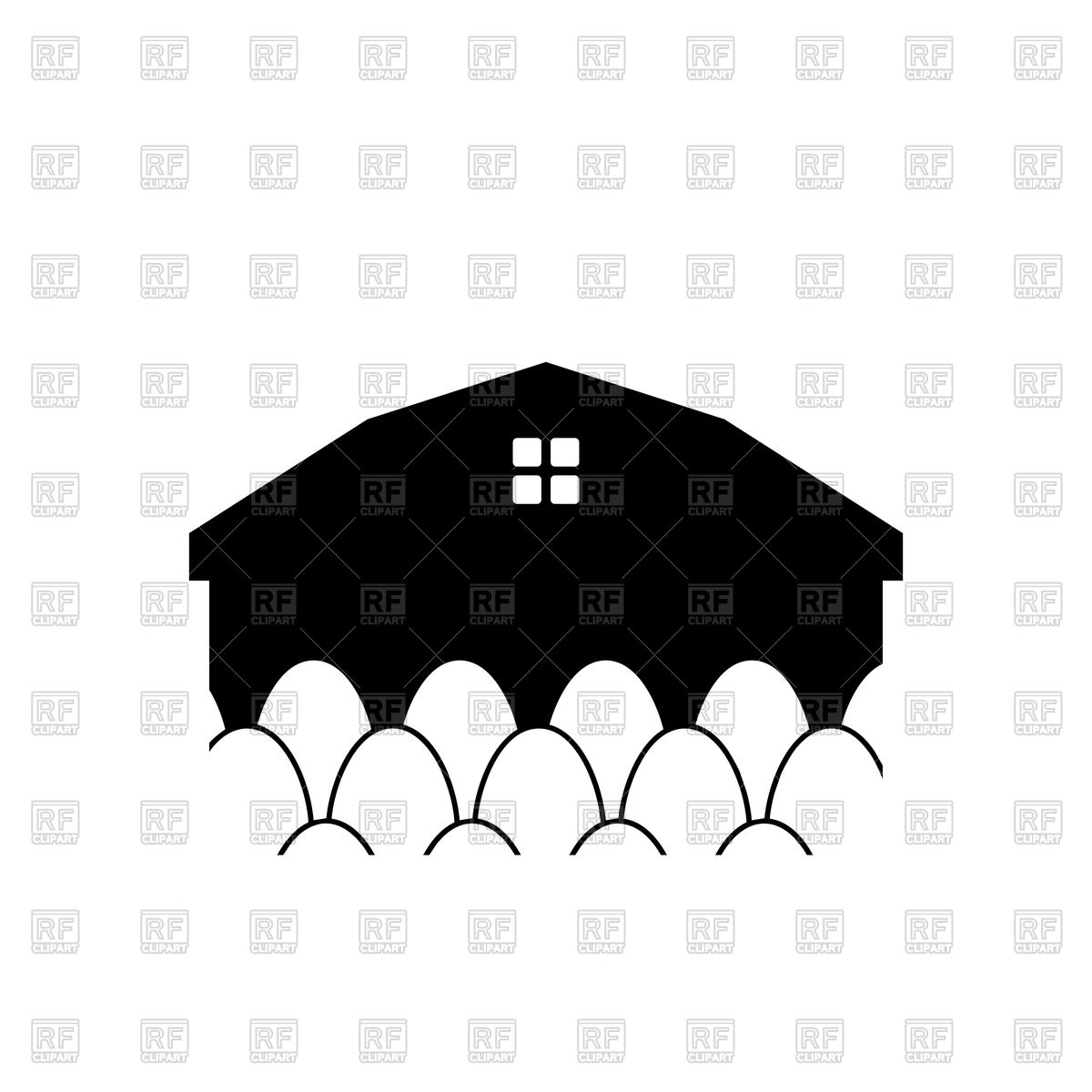 1200x1200 Chicken Farm Icon Vector Image Of Icons And Emblems Maryvalery