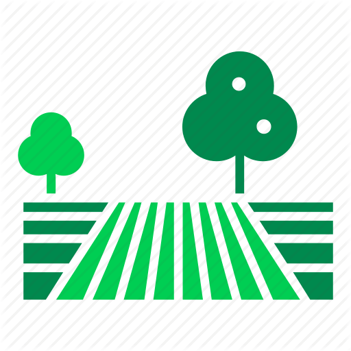 512x512 Countryside, Farm, Field, Land, Landscape, Nature, Orchard Icon