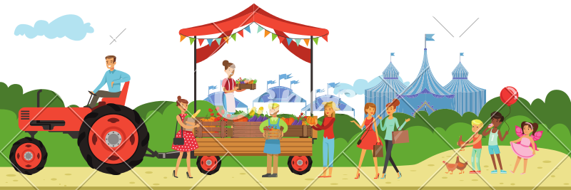 800x267 Farmers Market Icon