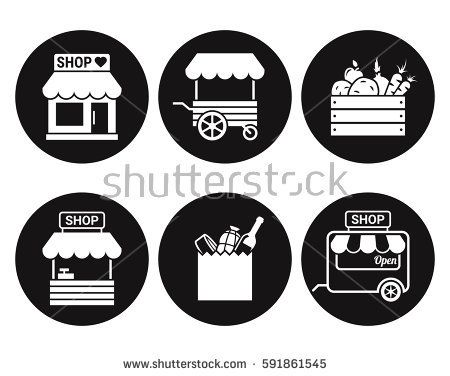 450x376 Image Result For Market Icon Farmer's Market Shop House Plans