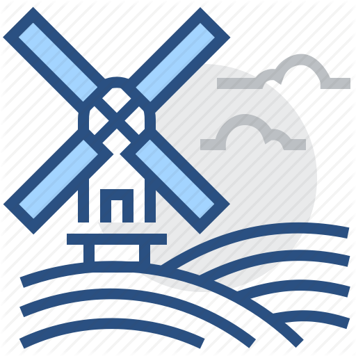 512x512 Farm, Farming, Farmland, Field, Garden, Mill, Organic Icon