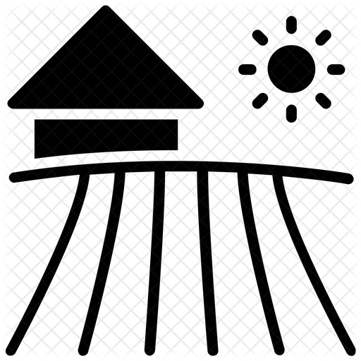 512x512 Farm House Icon Of Glyph Style