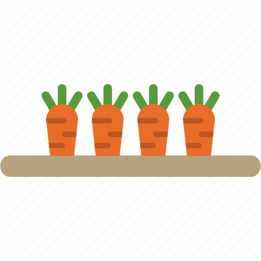 512x512 Carrot, Farm, Farmland, Garden, Landscape, Nature, Vegetable Icon