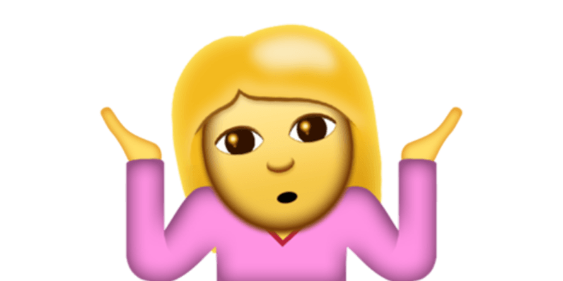 796x398 The Shrug Emoticon Gets The Emoji Treatment In Ios