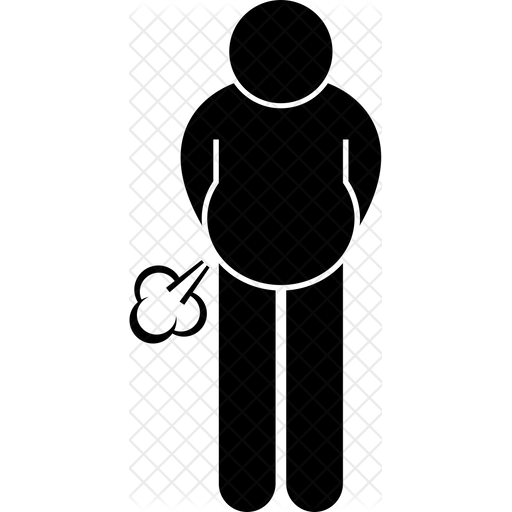 512x512 Fart Icon Of Glyph Style