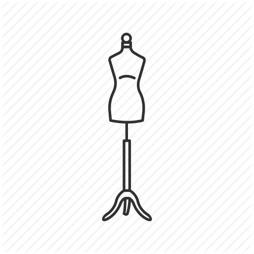 512x512 Dress, Dummy, Fashion, Mannequin, Model, Statue, Tailor Icon