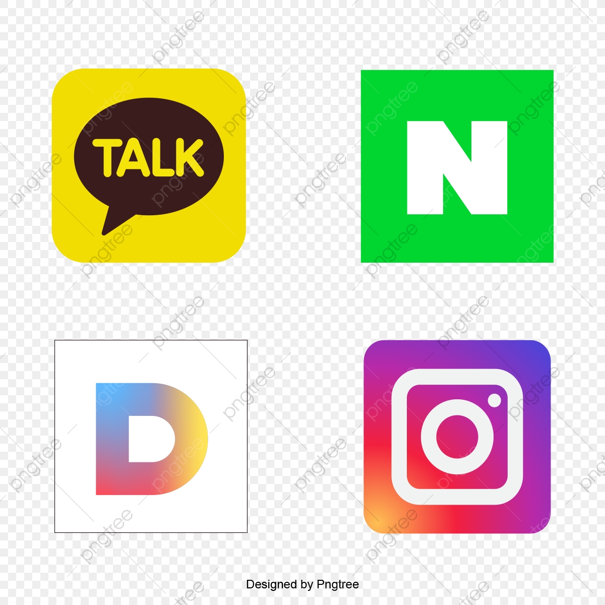 1200x1200 Modern Fashion Color Software App Icon Element, Modern, Cartoon