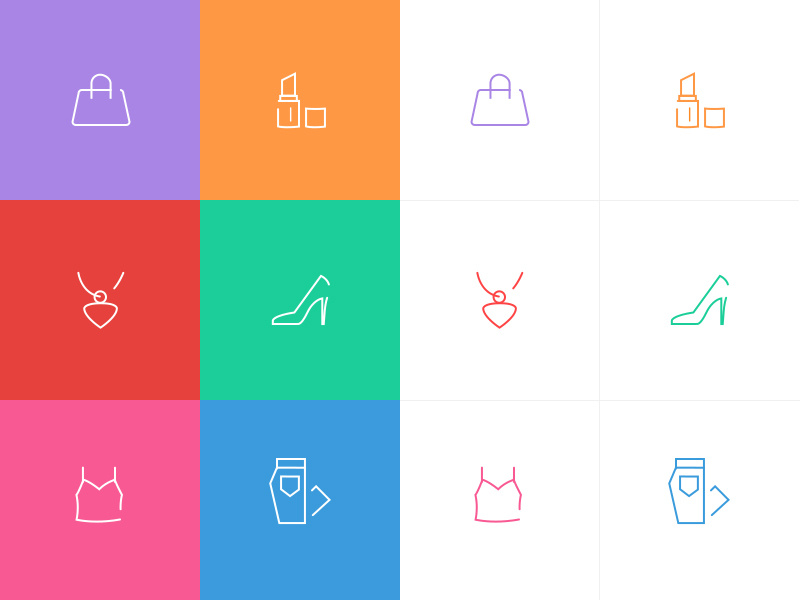 800x600 More Fashion Cloth Icons