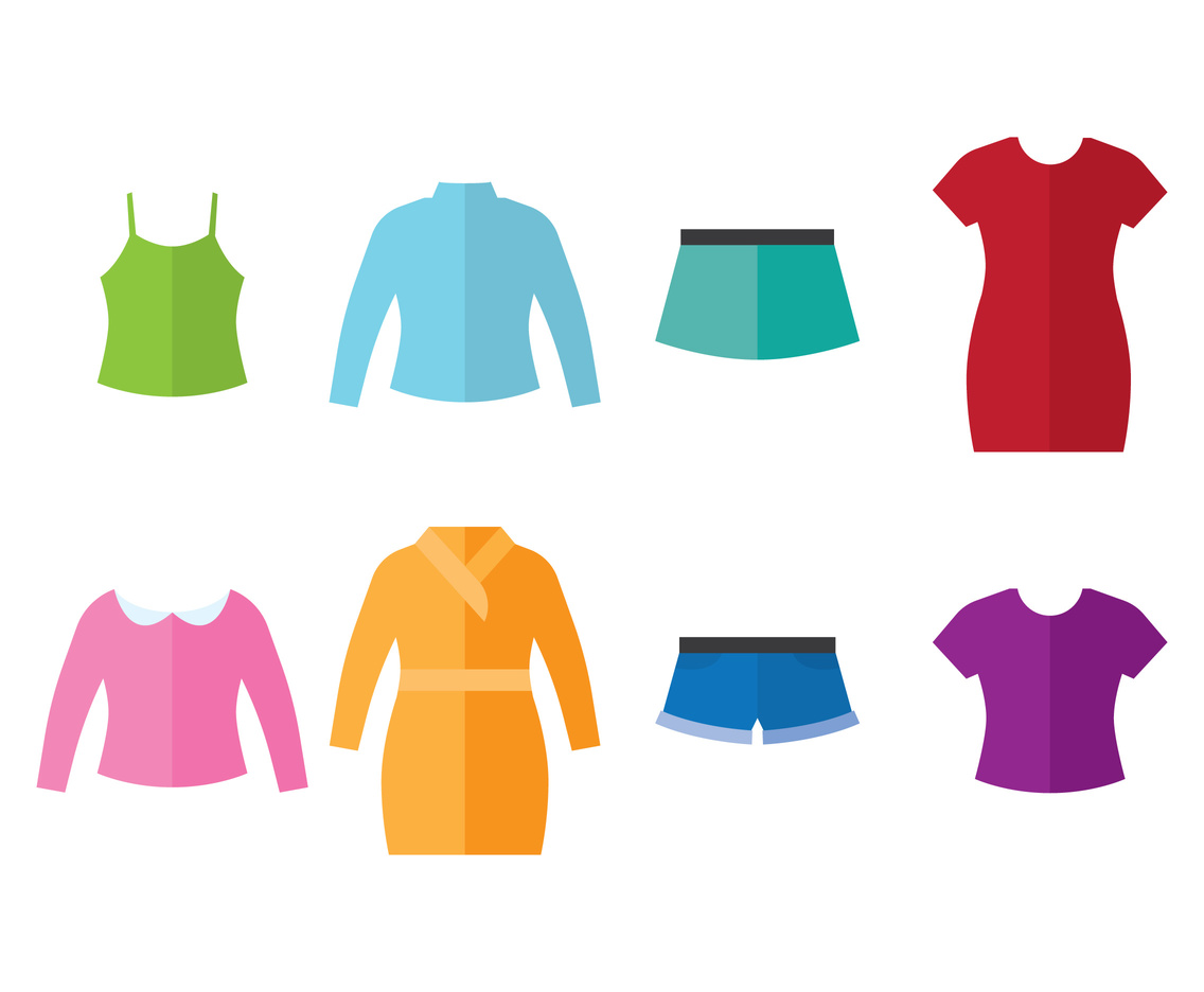 1136x936 Women Fashion Icon Vector Art Graphics