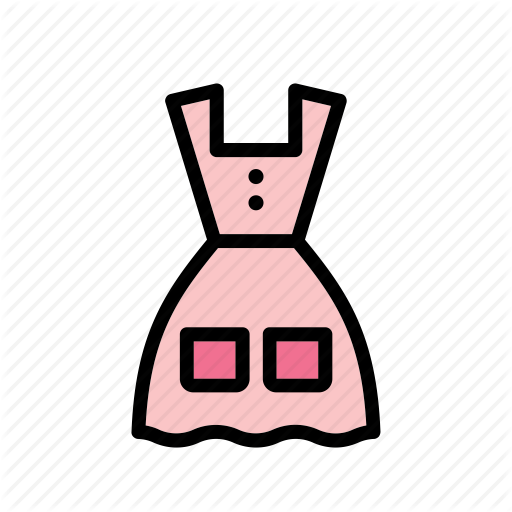 512x512 Accessory, Clothes, Clothing, Dress, Fashion, Garment, Pink Icon