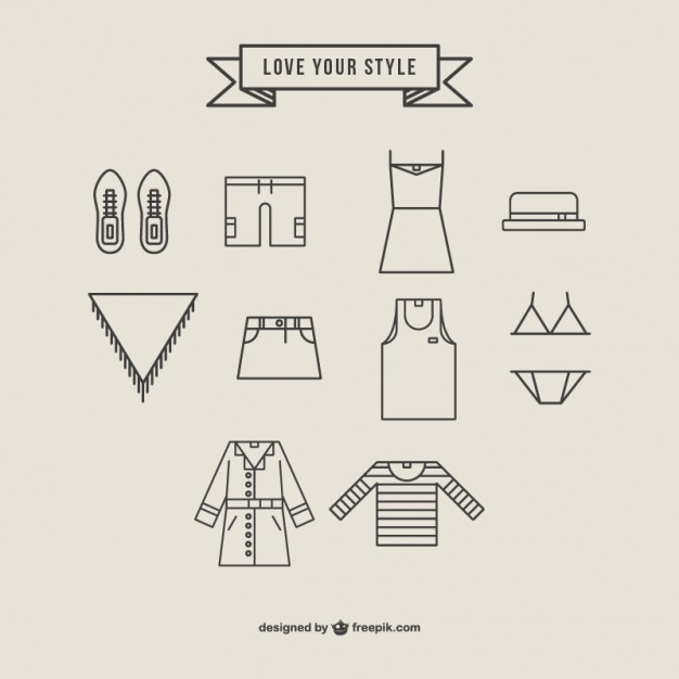626x626 Fashion Icons Clothing Vector Free Icon Packs Ui Download
