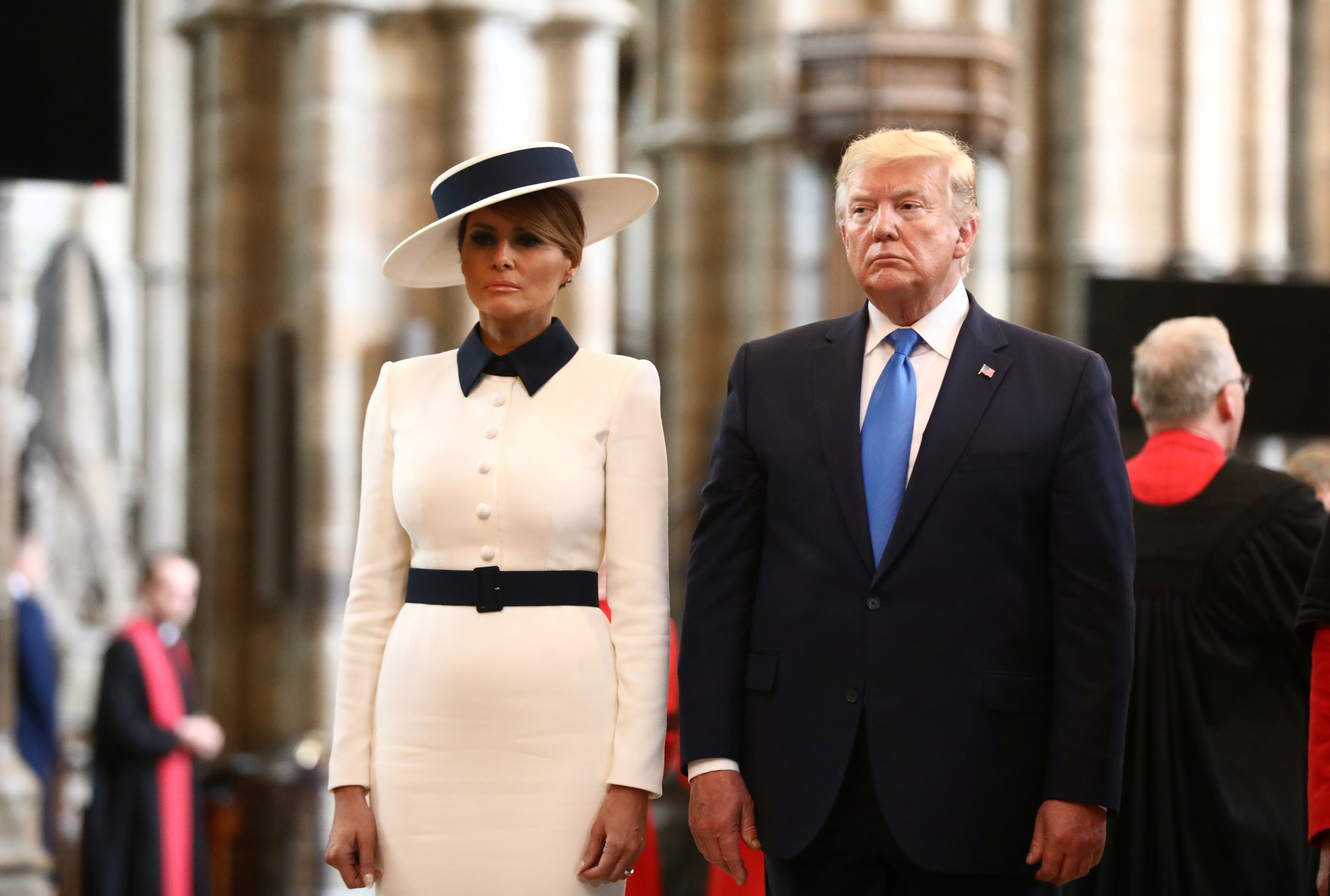 5687x3833 How Melania Trump Channelled Style Icon Meghan Markle To Be