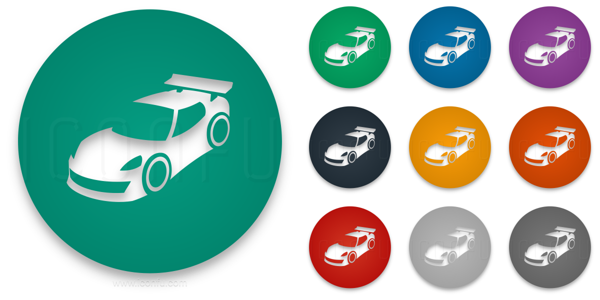 1200x600 Car Sports Icon