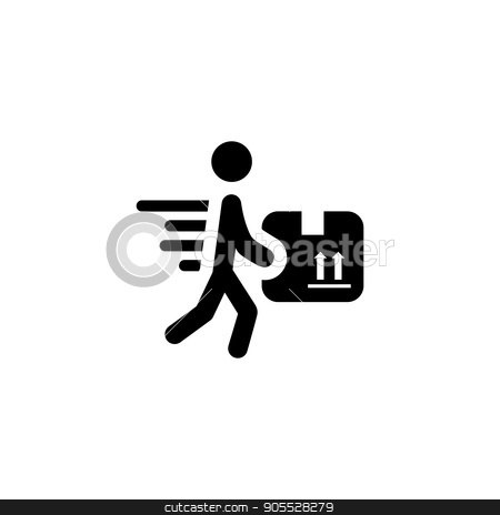 450x464 Fast Delivery Icon Flat Design Stock Vector