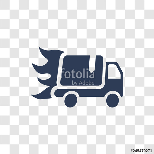 500x500 Fast Delivery Icon Vector Stock Image And Royalty Free Vector