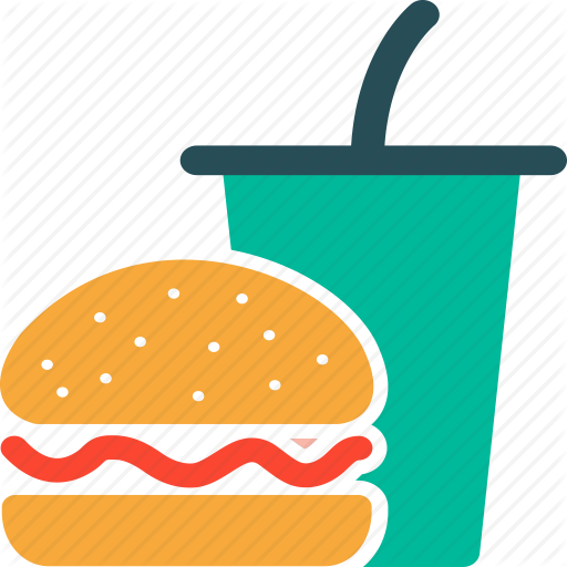 512x512 Burger, Drink, Fast Food, Junk Food Icon