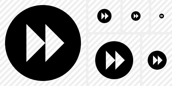 580x290 Media Fast Forward Icon Symbol Black Professional Stock Icon