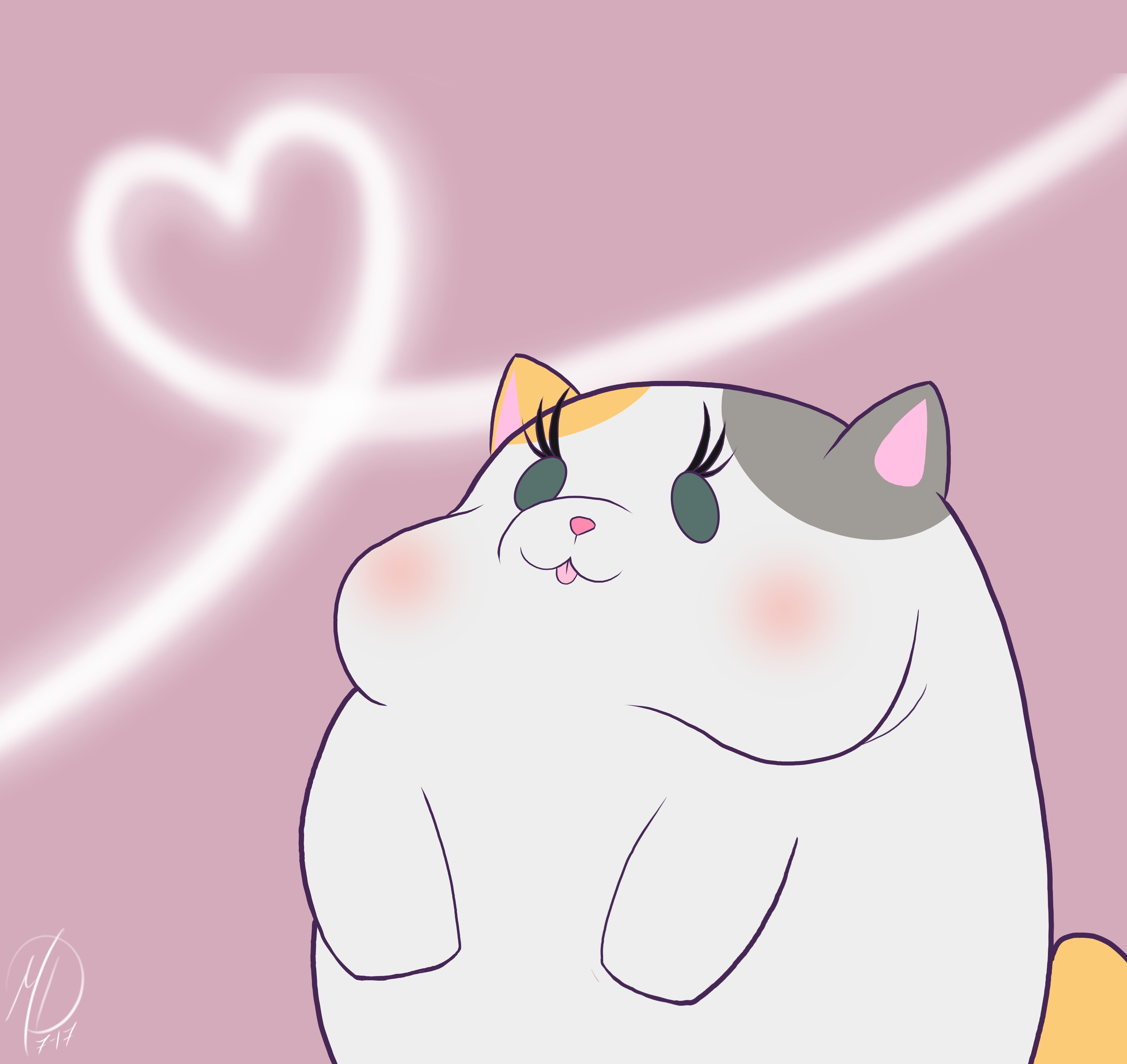 3150x2975 Fat Cat Icon Commission Ffxivart