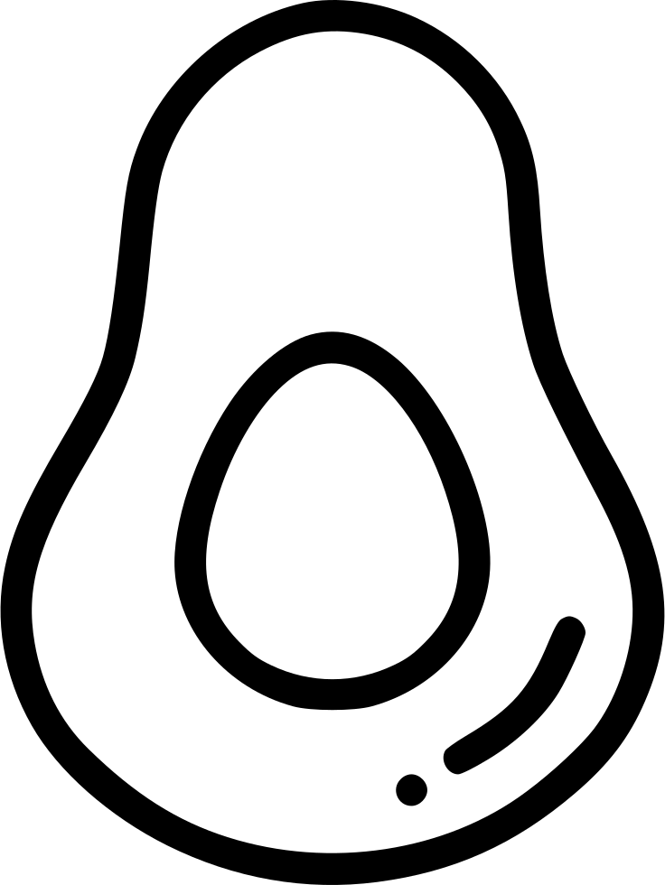 736x980 Avocado Avacado Saturated Healthy Fat Png Icon Free Download