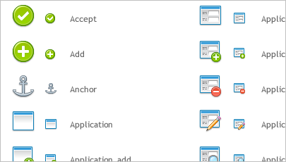 405x230 Icons Set Licensed Under Creative Commons