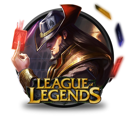 512x512 League Of Legends Twisted Fate Icon, Png Clipart Image