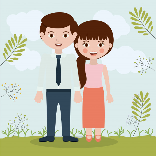 626x625 Couple Of Mother And Father Icon Vector Premium Download