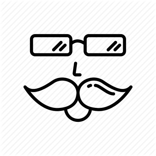 512x512 Accessories, Dad, Face, Father, Fathers Day, Gentleman, Men's Day Icon