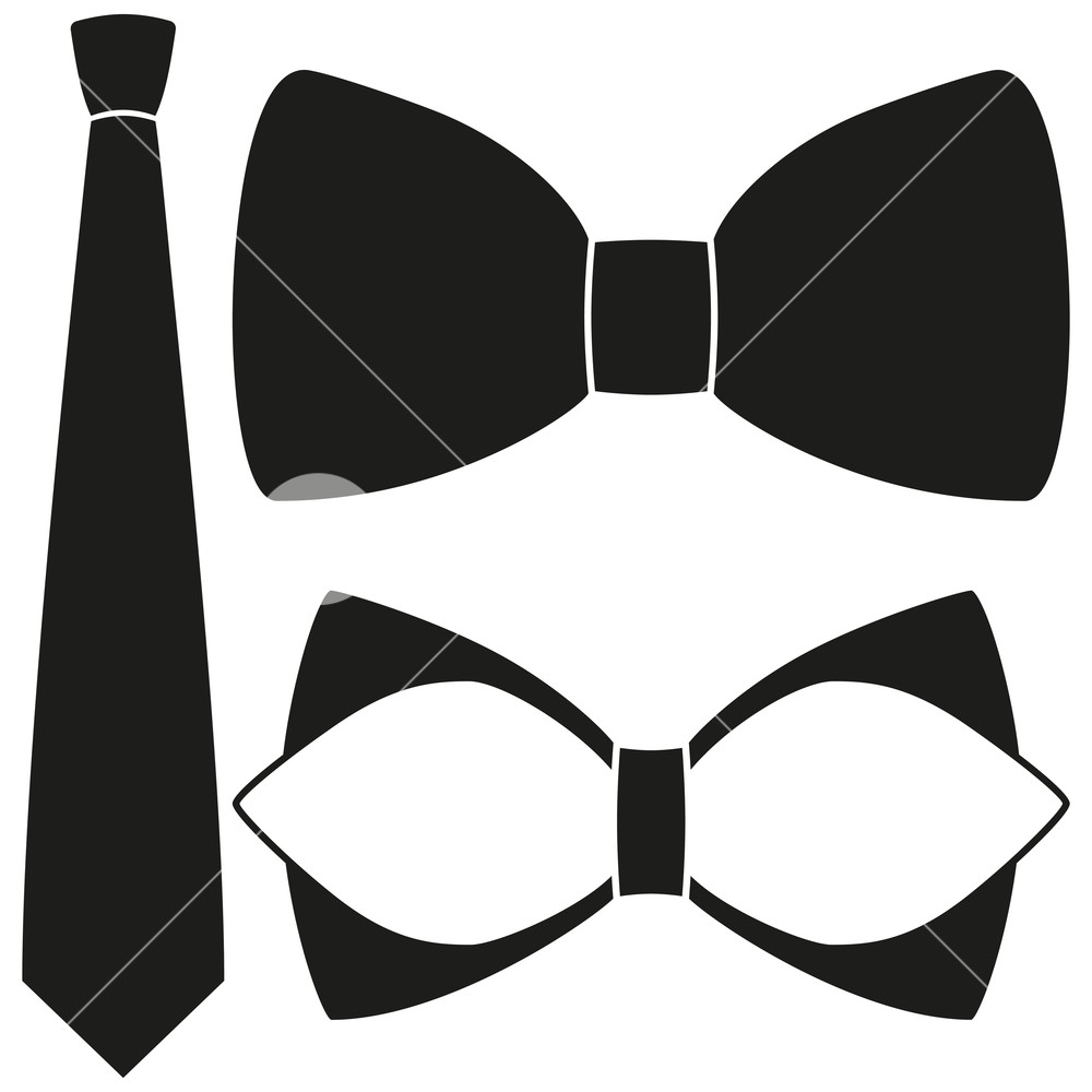 1000x1000 Icon Poster Man Father Dad Day Classic Tie Bowtie Silhouette