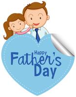 Fathers Day Icon Free Vector Art 156x200 Fathers Day Icon Free Vector Art