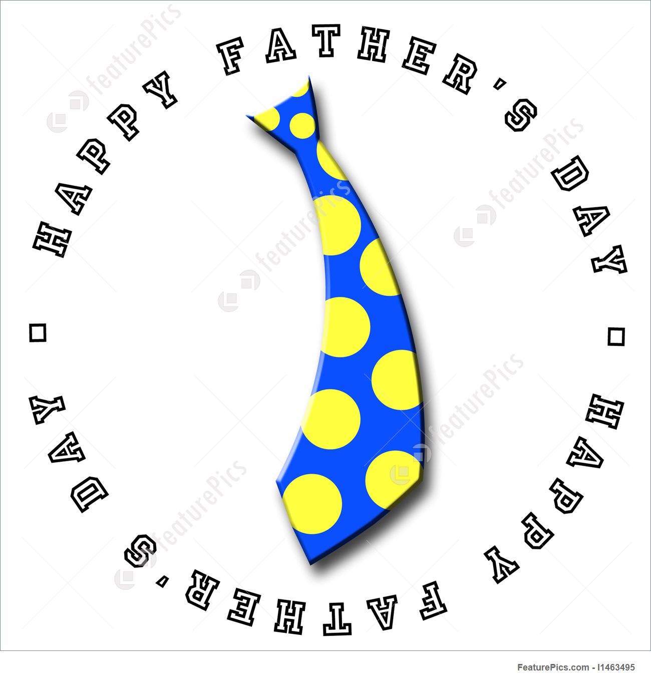 Illustration Of Father's Day Tie 1300x1360 Illustration Of Father's Day Tie