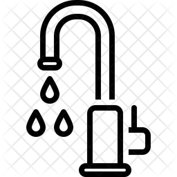 256x256 Faucet Icon Of Line Style