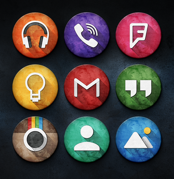 675x694 Fave Five Top Icon Packs For June