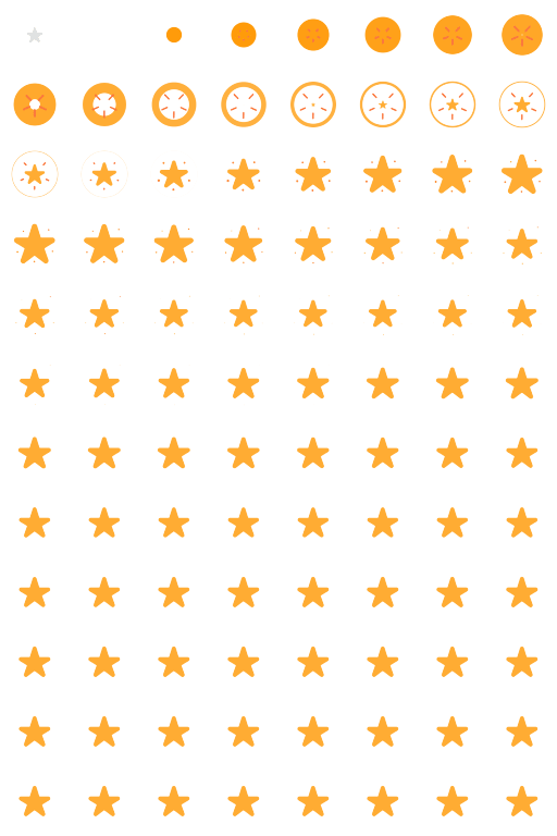 512x768 Frames From Twitter's Fave Icon Animation Jquery, Html