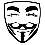 152x152 Anonymous Face Mask Favicon Information