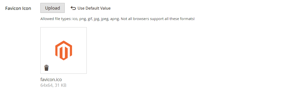 1223x368 Adding A Favicon Magento Open Source User Guide