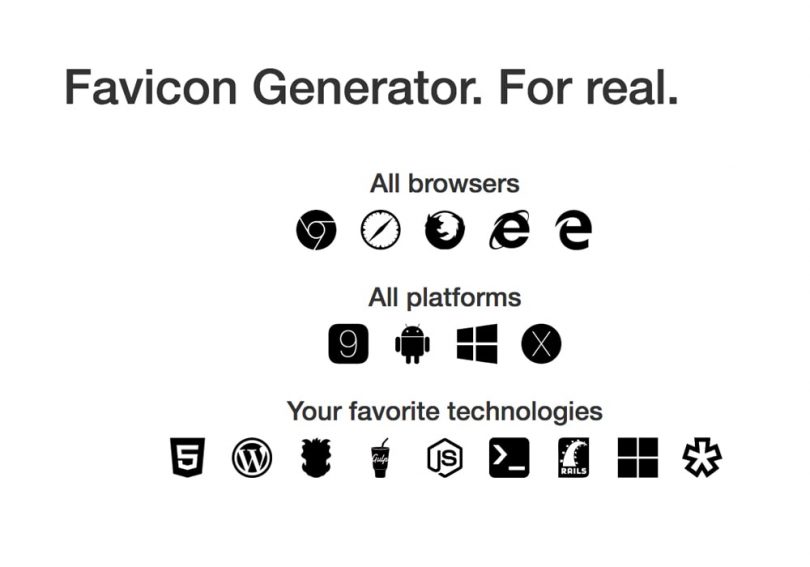 810x567 Favicon Generator For All