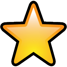 256x256 Button Favorite Icon Soft Scraps Iconset Hopstarter