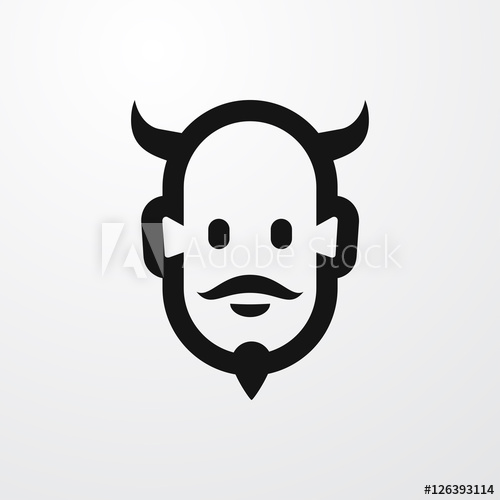 500x500 Devil Icon Illustration