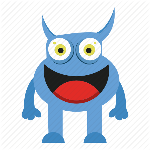 512x512 Demon, Devil, Halloween, Horn, Monster Cartoon Icon