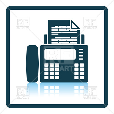 400x400 Fax Icon Vector Image Of Signs, Symbols, Maps Angelp