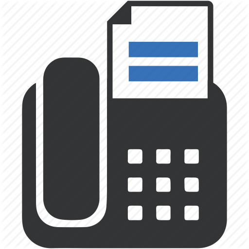 512x512 Connection, Contact, Fax Icon