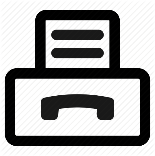 509x512 Document, Efax, Fax, Incoming, Machine, Outgoing Icon
