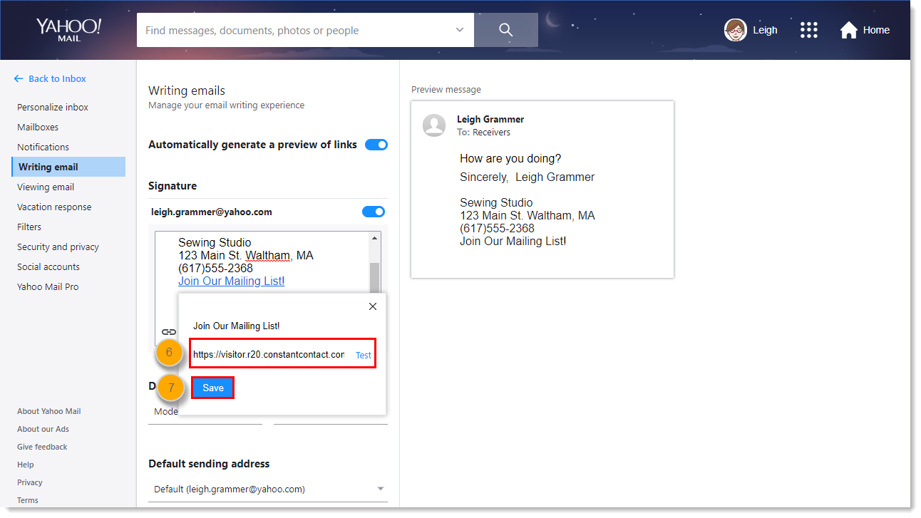 Add A Link To Your Contact Sign Up Form In The Signature Of Your 1292x727 Add A Link To Your Contact Sign Up Form In The Signature Of Your