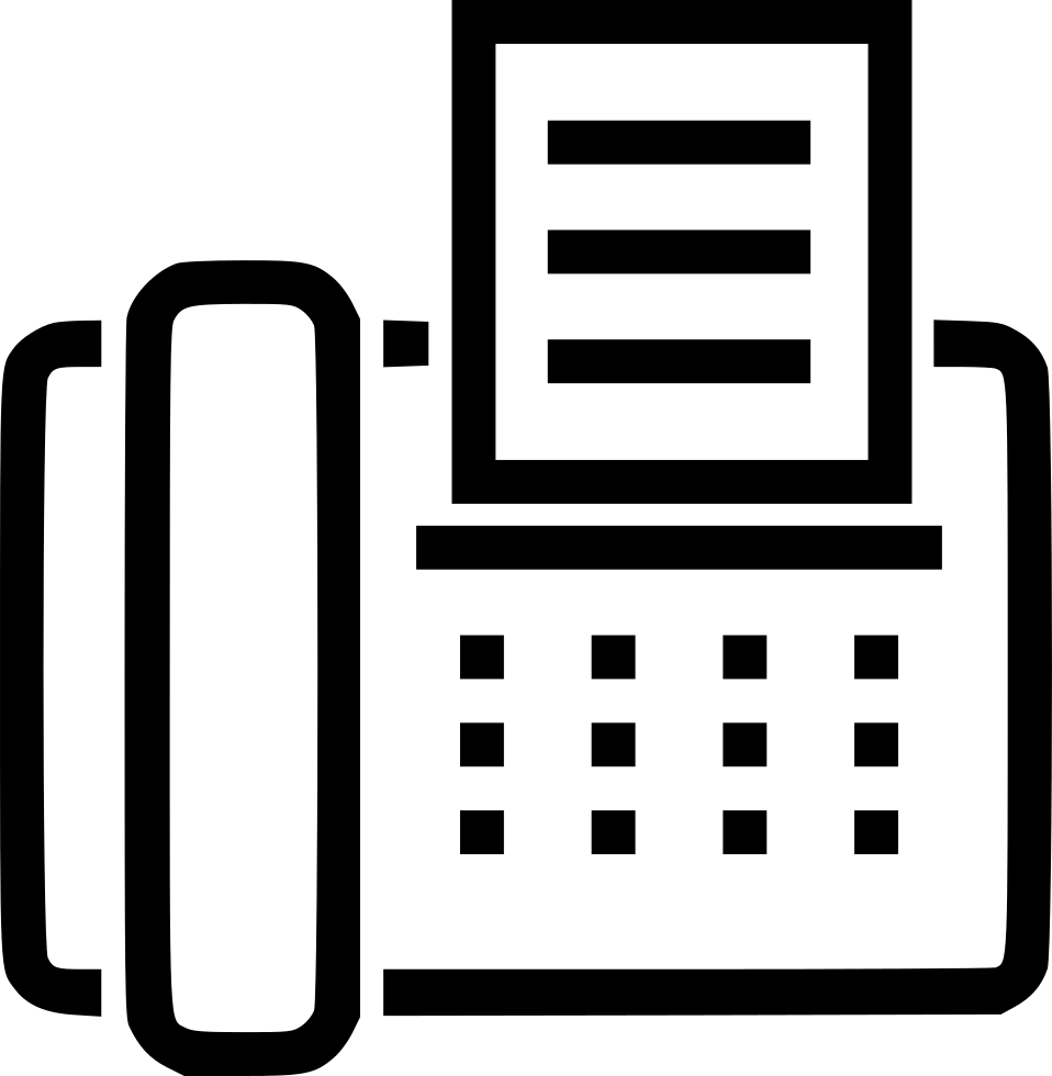 958x980 Fax Machine Png Icon Free Download