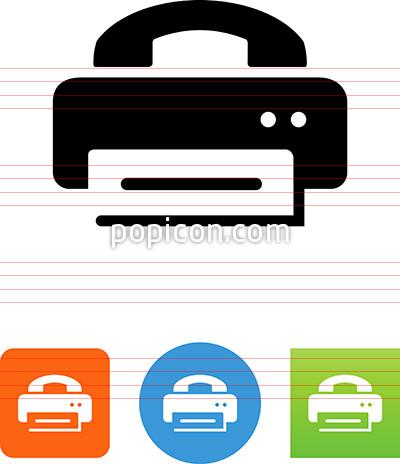 400x464 Fax Machine Icon